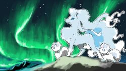 alolan ninetales from pokemon by blacknirrow