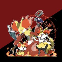 braixen from pokemon by blacknirrow