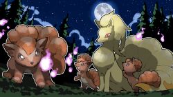 ninetales from pokemon by blacknirrow