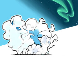 alolan ninetales from pokemon by blacknirrow
