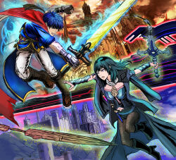 female byleth (fire emblem) from fire emblem