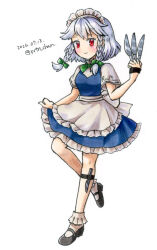 izayoi sakuya from touhou