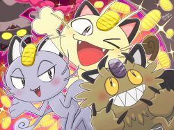 alolan meowth from pokemon by runachikku