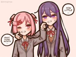 natsuki (doki doki literature club) from doki doki literature club