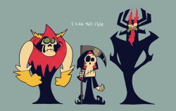 aku (samurai jack) from samurai jack by rariatto (ganguri)
