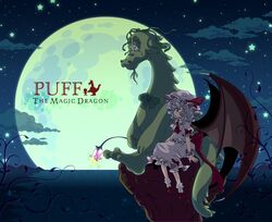 puff (dragon) from puff the magic dragon by iris anemone