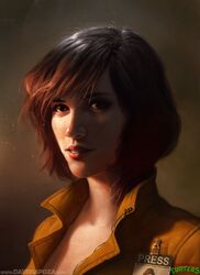 april o'neil from teenage mutant ninja turtles by dave rapoza