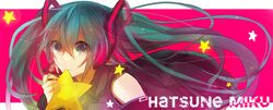 hatsune miku from vocaloid by luz