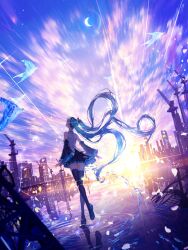 hatsune miku from vocaloid
