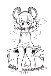 nazrin from touhou by newbear