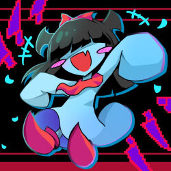 aqua (deltarune) from deltarune