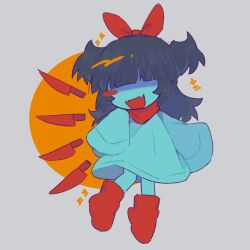 aqua (deltarune) from deltarune