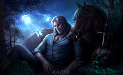 geralt of rivia from the witcher (series)