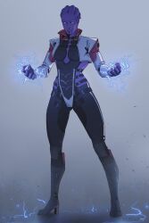 asari (mass effect) from mass effect (series)