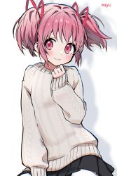 kaname madoka from mahou shoujo madoka magica by mitsureki meyli