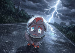 zorua from pokemon by cosmicspacekai