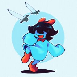 aqua (deltarune) from deltarune