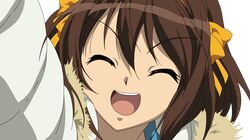 suzumiya haruhi from suzumiya haruhi no yuuutsu