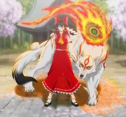 amaterasu from capcom by forsaken-arts