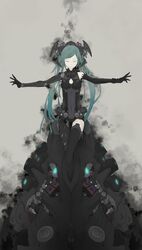 hatsune miku from vocaloid by mire
