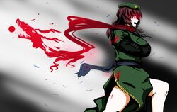 hong meiling from touhou by yaruku