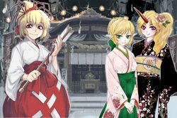 hoshiguma yuugi from touhou by tomotsuka haruomi