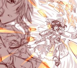 hakurei reimu from touhou by matsuno canel