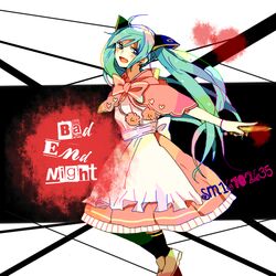hatsune miku from vocaloid by makokera4974