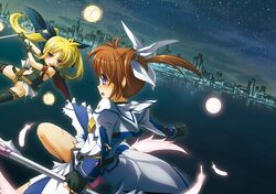 bardiche from mahou shoujo lyrical nanoha by hitsuji hako