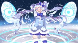 hatsune miku from vocaloid by fubuki