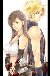cloud strife from final fantasy by tama@twitter