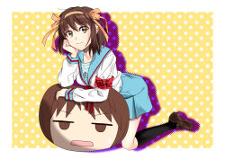 kyon from suzumiya haruhi no yuuutsu