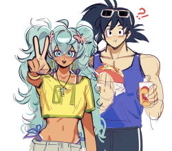 brazilian miku from dragon ball by erinartista