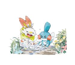 mudkip from pokemon by aisutabetao