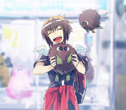 winged kuriboh from yu-gi-oh! by moribuden