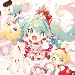 hatsune miku from vocaloid