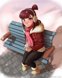 kagari atsuko from little witch academia by pudgeruffian