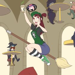 kagari atsuko from little witch academia by pudgeruffian