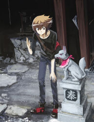 yuki judai from yu-gi-oh! by moribuden