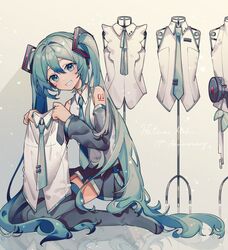 hatsune miku from vocaloid