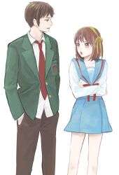 kyon from suzumiya haruhi no yuuutsu