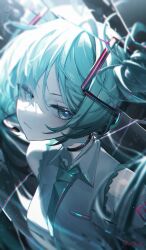 hatsune miku from vocaloid