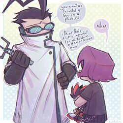 gazlene membrane from invader zim by linterteatime