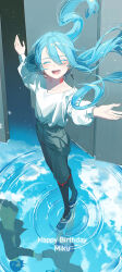 hatsune miku from vocaloid