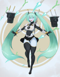 hatsune miku from vocaloid