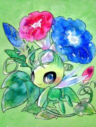 celebi from pokemon by non (kumakawayusu)