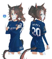 mejiro palmer (umamusume) from chelsea fc
