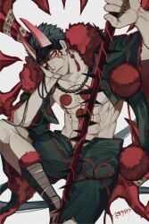 cu chulainn (fate) from fate/grand order by 2f sq