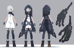 strength (black rock shooter) from black rock shooter by 32zzz