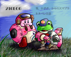 kirby from kirby: planet robobot